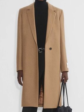 Babaton Stedman Camel Wool Coat